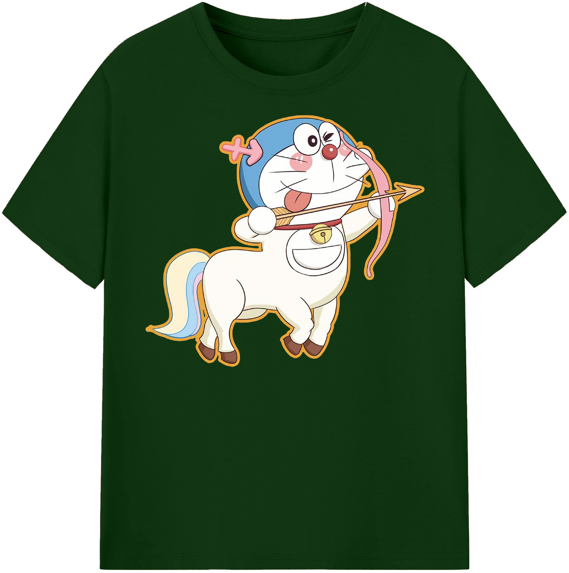 （画像用） ドラえもん Doraemon 綿100％半袖Tシャツ（フロントプリント）